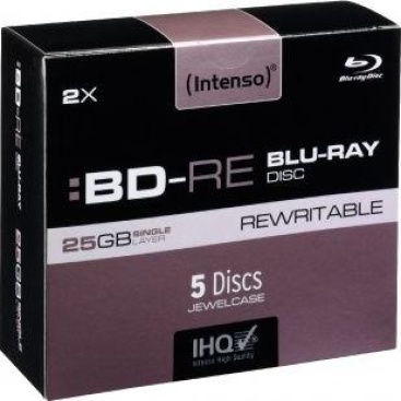 Intenso BD-RE 25GB, 2x Speed - REWRITABLE 25GB