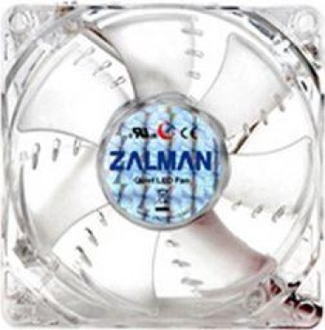 Zalman Zmf1 Ledsf carcasa del ordenador ventilador pc 8 cm 2000 rpm 20 db 23 suplementario 80mm 80x80x25