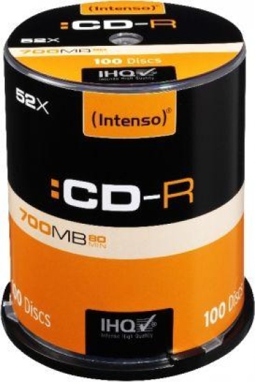 Intenso CD-R 700MB CD-R 700MB 100pieza(s)