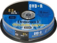 Intenso Intenso DVD+R 8.5GB, DL, 8x 8.5GB DVD+R 10pieza(s)