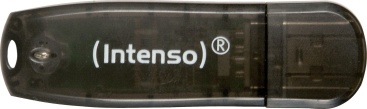 Intenso Intenso USB Drive 16 GB Rainbow Line, Black 16GB U