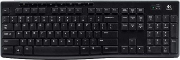 Logitech Logitech K270, Nordic RF inalámbrico QWERTY Pan No