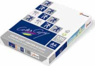 Papel Para Impresora mondi cccg250a4 color copy glossy 937243 paquete de 250 hojas a4 tinta 210x297 mm