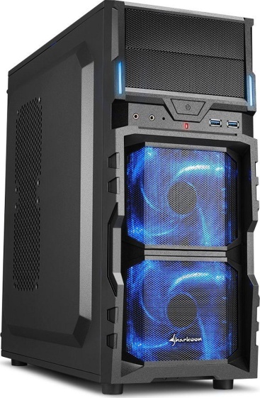 Sharkoon VG5-V Full-Tower Negro carcasa de ordenad