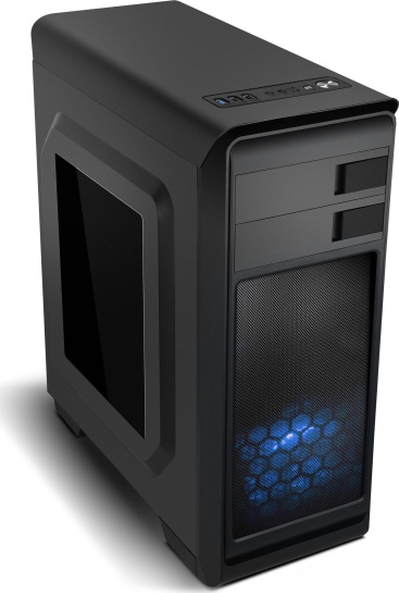 Nox NOX Modus Midi-Tower Negro carcasa de ordenador