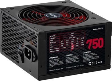 Nox NOX NXS750 750W Negro, Rojo unidad de fuente de al