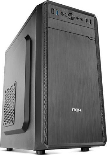 Nox NOX LITE030 Midi-Tower Negro 500W carcasa de orden