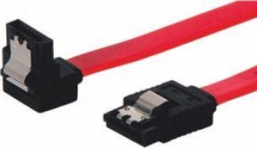 Nanocable CABLE SATA DATOS ACODADO CON ANCLAJES 0.5 M