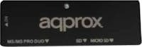 Approx Approx APPCR01B USB 2.0 Negro lector de tarjeta