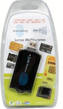 Kloner Kloner KLT0085 USB 2.0 Negro lector de tarjeta