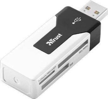 Trust Trust 36-in-1 USB2 Mini Cardreader CR-1350p Blanco