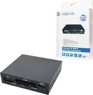 Logilink LogiLink CR0012 Interno USB 2.0 Negro lector de ta