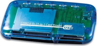 Gembird Gembird USB 2.0 Card Reader Azul lector de tarjeta