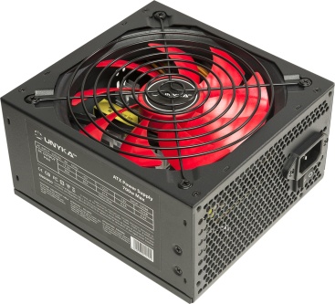 UNYKAch 52036 700W ATX Negro, Rojo unidad de fuent