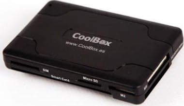 Coolbox CoolBox CRE-065 USB 2.0 Negro lector de tarjeta
