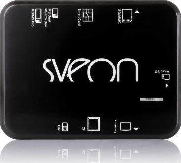 Sveon SCT016M Interno USB 2.0 Negro lector de tarj