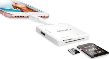 Adata ADATA AI910 Micro-USB/Lightning Blanco lector de t