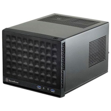 Silverstone SG13 Mini-Tower Negro