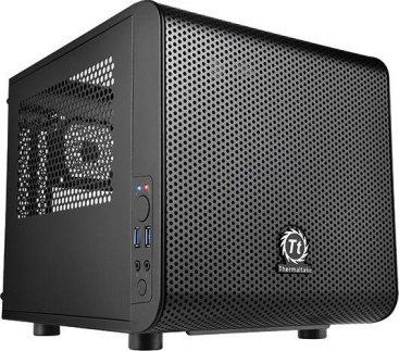 Thermaltake Core V1 Cubo Negro carcasa de ordenado