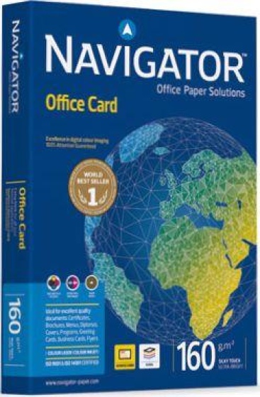 NAVIGATOR Navigator Office Card papel para impresora de inyección de tinta A4 (210x297 mm) Blanco