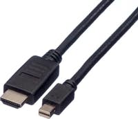 Roline ROLINE Mini DisplayPort Cable, Mini DP-HDTV, M/M 4