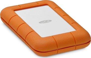 Lacie LaCie Rugged Secure disco duro externo 2000 GB Naranja, Blanco