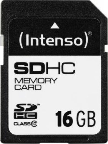 Intenso Intenso 16GB SDHC 16GB SDHC Clase 10 memoria flash