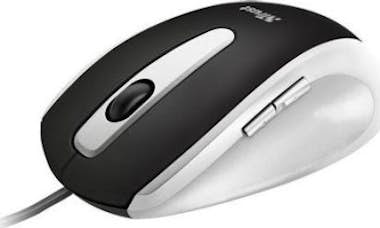 Trust Trust EasyClick Mouse USB Óptico 1000DPI Negro, Co