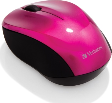 Verbatim Verbatim Go Nano RF inalámbrico 1600DPI Rosa ratón