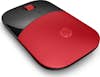 HP HP Ratón inalámbrico rojo Z3700