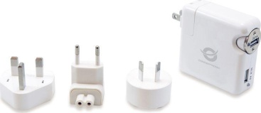 Conceptronic Conceptronic CUSBCHARKIT Auto, Interior Blanco car