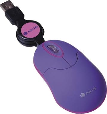 NGS NGS INPURPLE USB Óptico 1000DPI Ambidextro Púrpura