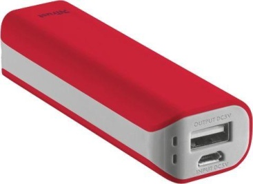 Trust Trust Primo 2200 2200mAh Rojo batería externa