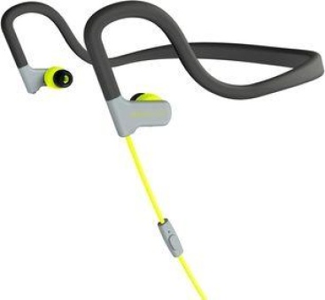 Auriculares Deportivos Energy sistem sport 2 amarillo yellow con cable 429363 in ear neckbandfit manos libres para binaural gancho oreja