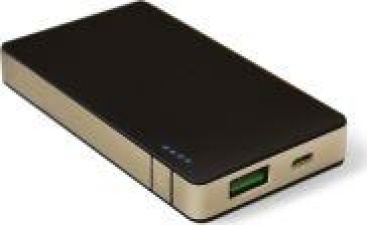 Celly Celly PB4000ALUGD Ión de litio 4000mAh Negro, Oro