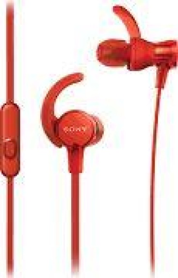 Sony MDR-XB510AS auriculares para móvil Binaural Dentro de oído Rojo