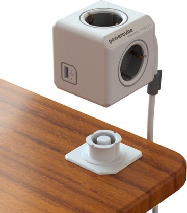 Allocacoc Allocacoc PowerCube extended usb Interior Gris car