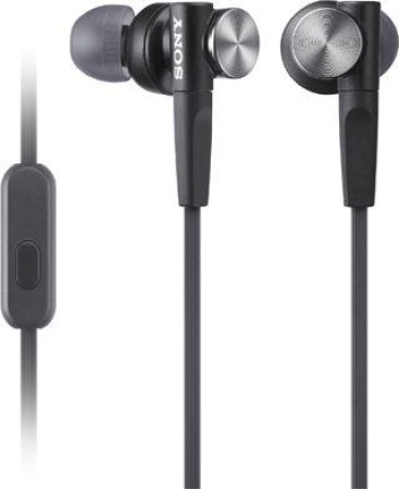 Sony Mdrxb50apb.ce7 Negro auricular mdrxb50apb cable mdrxb50ap 106 db intraurales extra bass integrado con mdrxb50 ear para binaural xb50ap