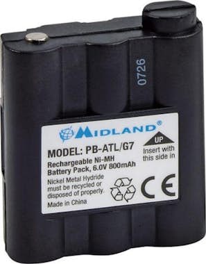 Midland Midland PB-ATL/G7 Níquel metal hidruro 800mAh 6V b