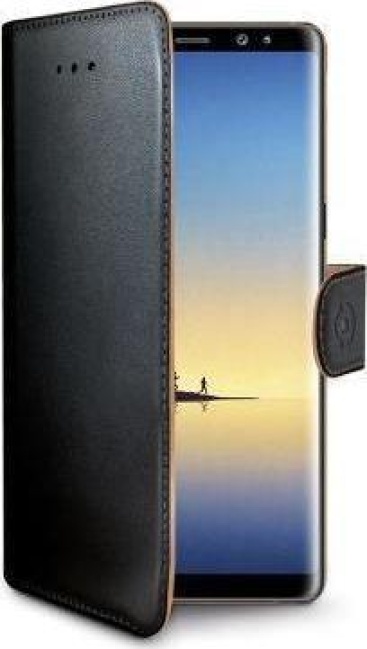 Celly Celly WALLY674 Funda cartera Negro funda para telé