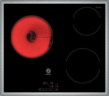 Balay 3EB714XR Integrado Cerámico Negro hobs