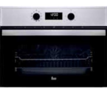 Teka HBC 625 P Horno eléctrico 44 L 2515 W Negro, Acero inoxidable A+