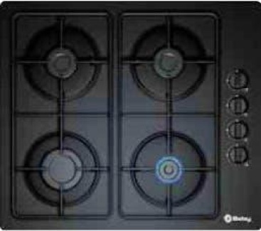 Balay 3ETG464MB hobs Integrado Encimera de gas Negro