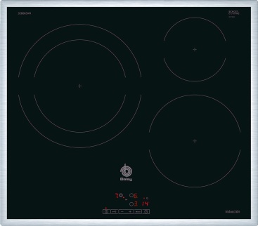 Balay 3EB865XR hobs Integrado Con placa de inducción Negro