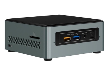 Intel Intel NUC NUC6CAYSAJ 1.50GHz J3455 Negro, Gris Min