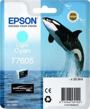 Epson Epson T7605 25.9ml Cian claro cartucho de tinta