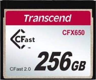 Transcend Transcend CFX650 256GB CFast 2.0 MLC memoria flash
