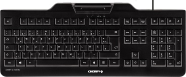 Cherry CHERRY KC 1000 SC USB QWERTZ Alemán Negro