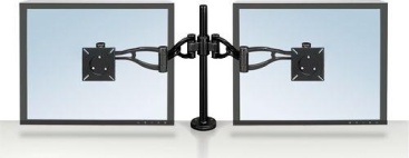 Fellowes Fellowes 8041701 Negro soporte de mesa para pantal