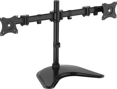 Equip Soporte Doble brazo articulado de mesa para 2 monitores 1327 vesa 100x100 max 16kg reacondi inclinable y giratorio 650118 13 27 independiente negro hasta 686 16 33 100